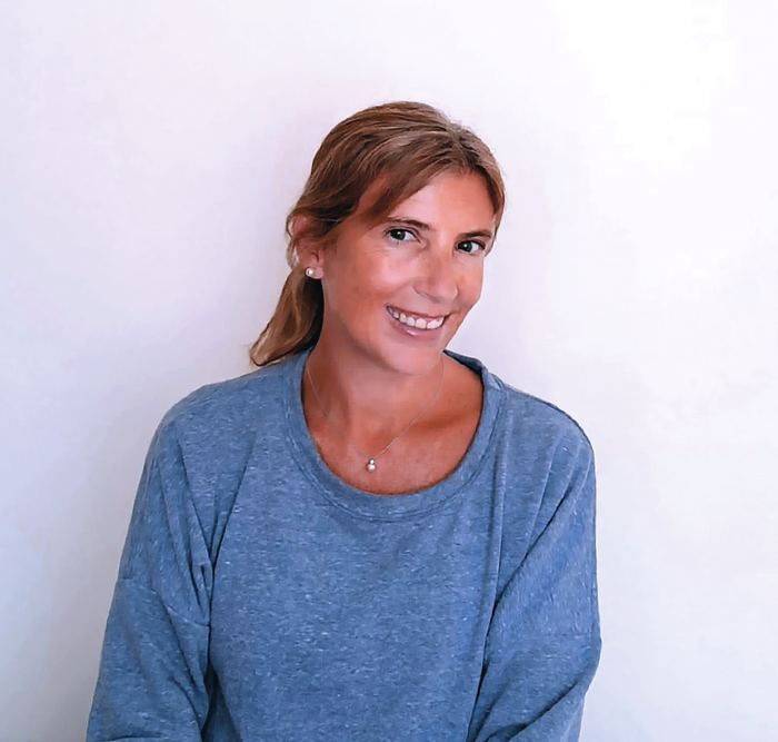 Foto de Agustina Belizán, autora de Garamond Books